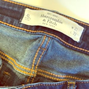 Abercrombie & Fitch skinny jean dark blue W27 L33